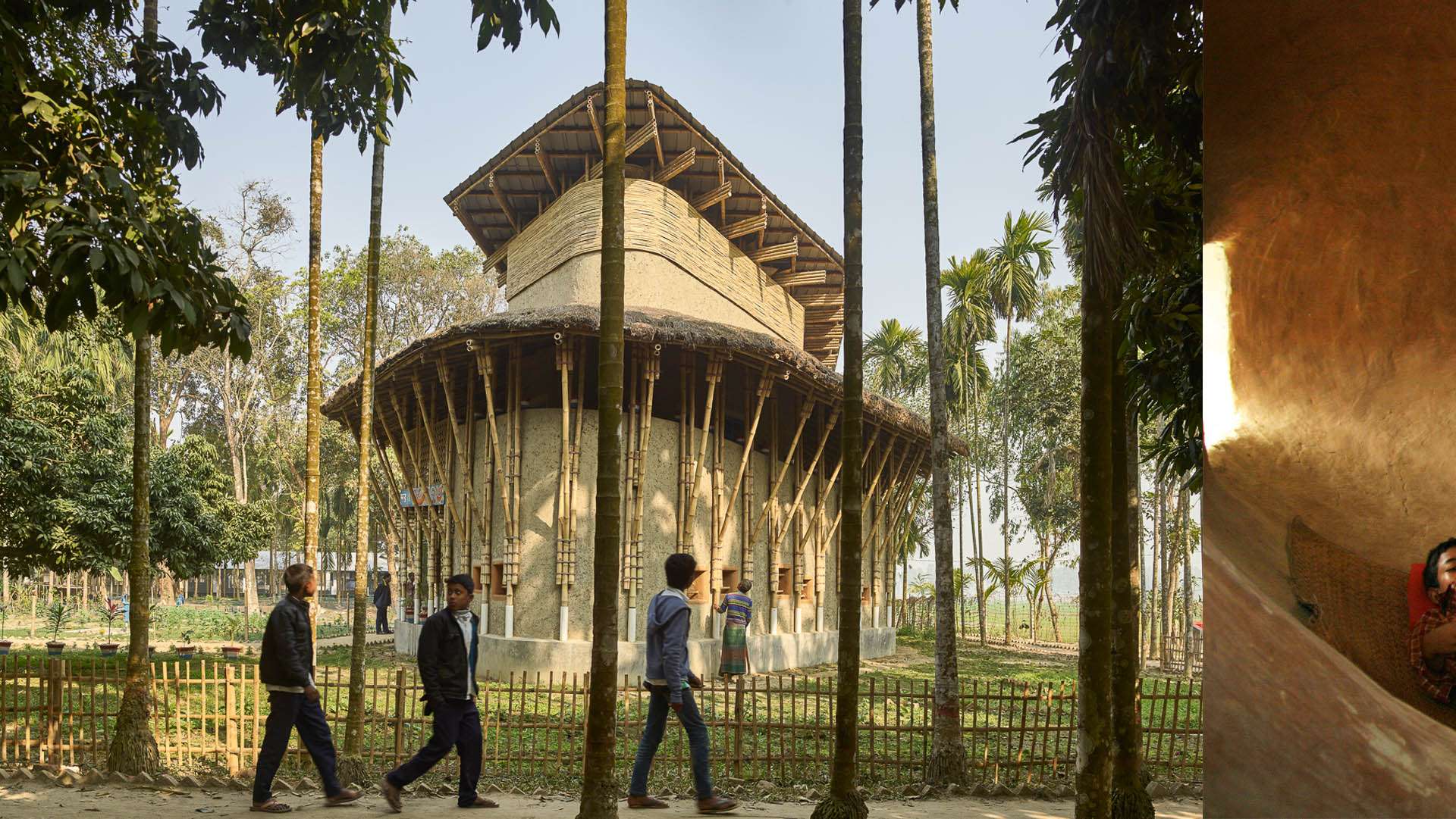 Facade - Anandaloy, Rudapur, Bangladesh - Photo by Kurt Hoerbst